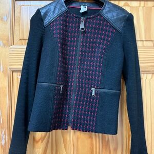 Black and Red Women's Jacket